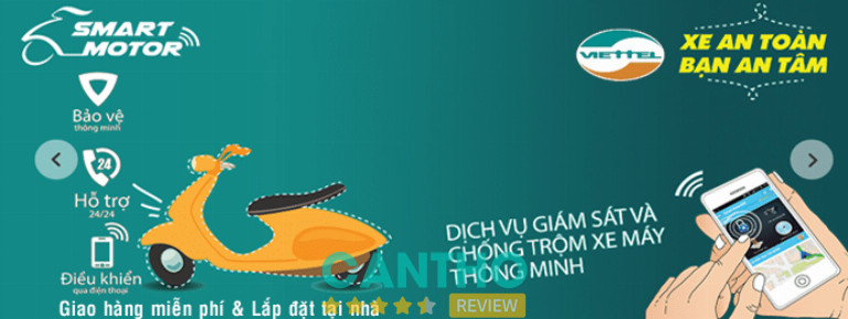 Thiết bị định vị xe máy Viettel