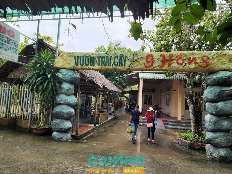 Vườn trái cây 9 Hồng Cần Thơ