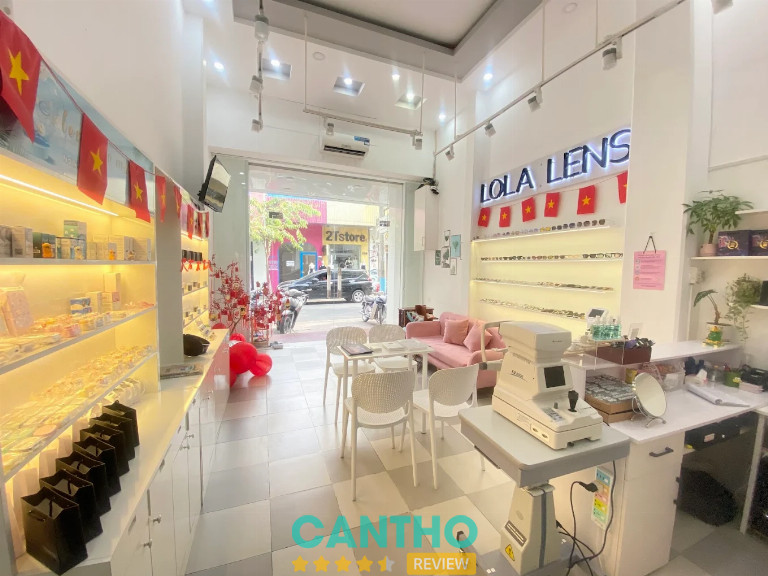 Cửa hàng kính áp tròng ở Cần Thơ Lola Lens