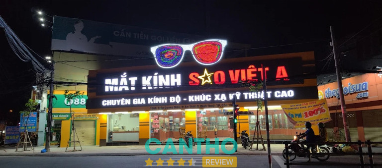 Cửa hàng mắt kính uy tín Cần Thơ - Mắt Kính Sao Việt A
