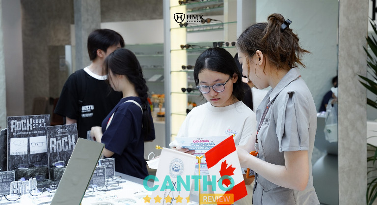 Cửa hàng mắt kính ở Cần Thơ HMK Eyewear