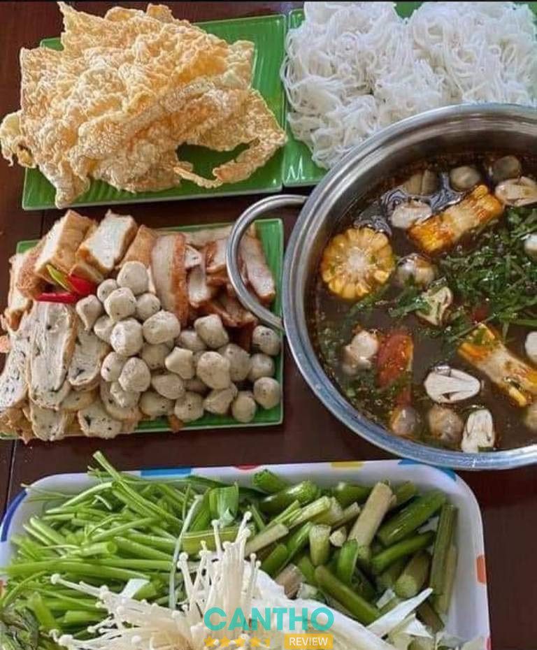 Nhà hàng chay ngon ở Cái Răng Cần Thơ - Cà phê & Lẩu chay Tâm An