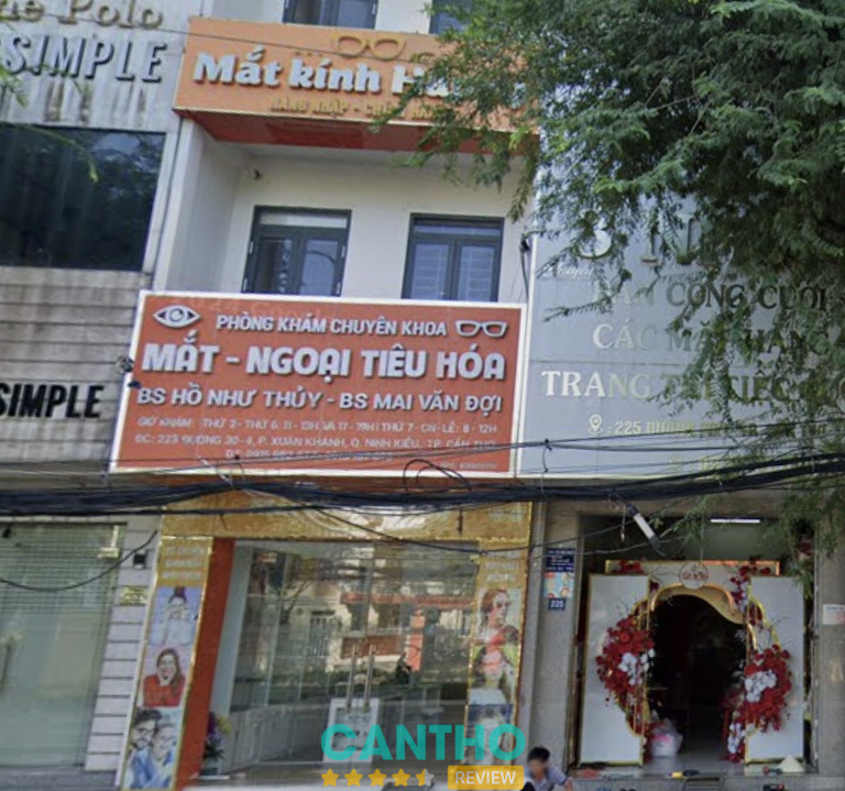 Phòng khám mắt bác sĩ hồ như thuỷ cần thơ