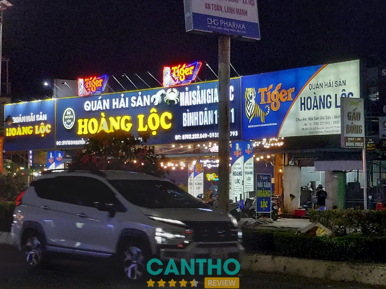 Quán hải sản ngon Cần Thơ - Hoàng Lộc