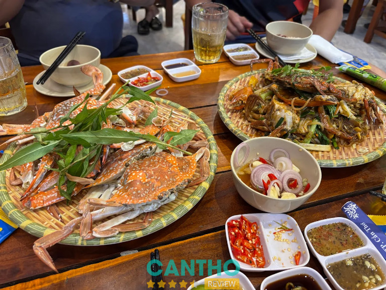 Quán hải sản ngon ở Cần Thơ - Vựa cua Đăng Quân