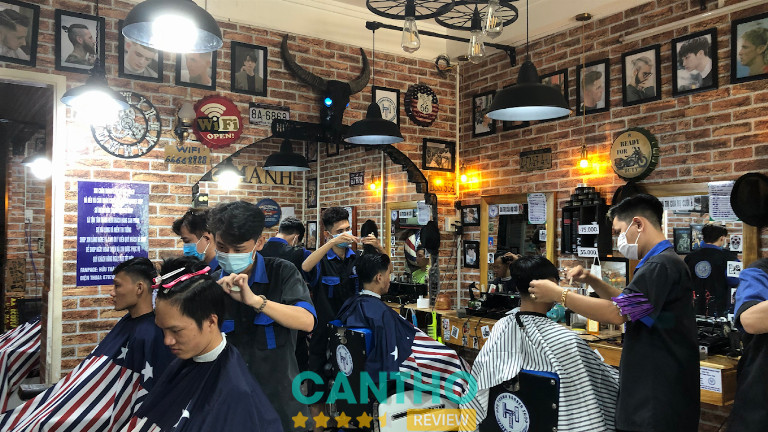 Tiệm cắt tóc nam ở Cần Thơ - Hửu Thành barber shop