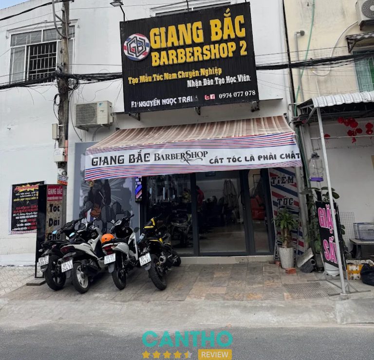 Tiệm cắt tóc nam tại Cần Thơ - Giang Bắc Barbershop