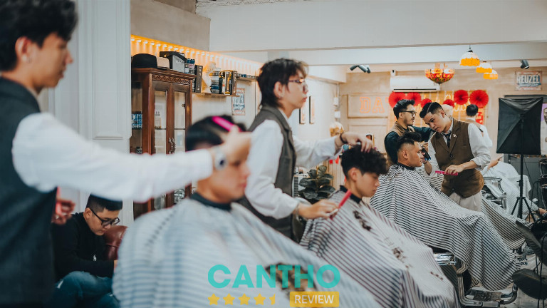 Tiệm cắt tóc nam ở Cần Thơ - Cắt Tóc Nam D.A.T Barbers