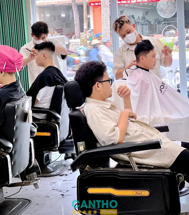 Tiệm cắt tóc nam ở Cần Thơ - Tiến Barbershop