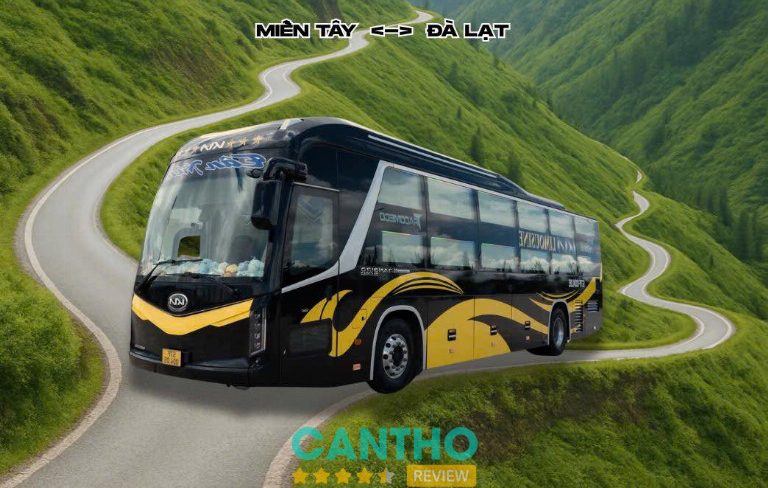 Xe khách Tân Niên tuyến Cần Thơ đi Sài Gòn