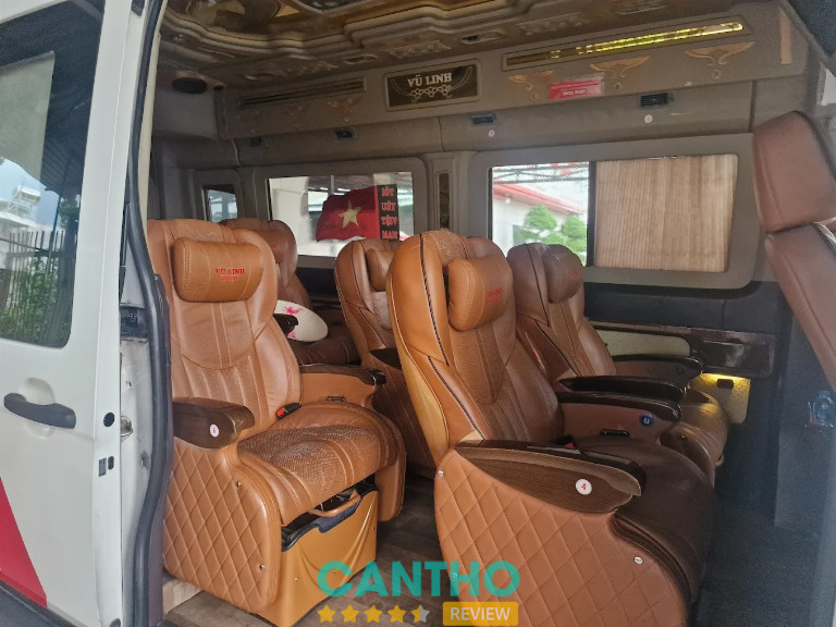 Nhà xe Vũ Linh Limousine từ Cần Thơ đi Sài Gòn