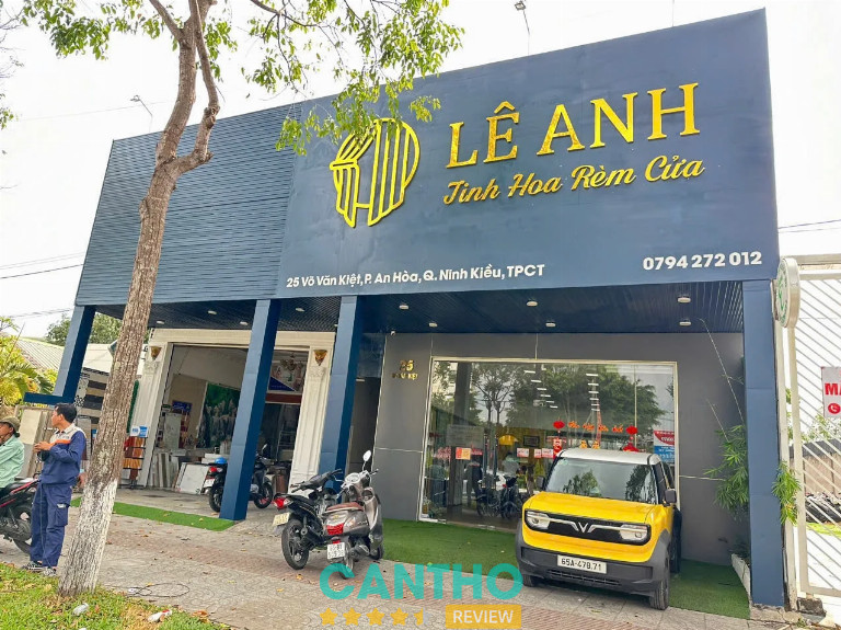 Rèm cửa giá rẻ Cần Thơ - Lê Anh