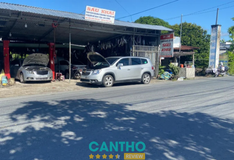 Gara sửa ô tô ở Vị Thanh - Sáu Khai