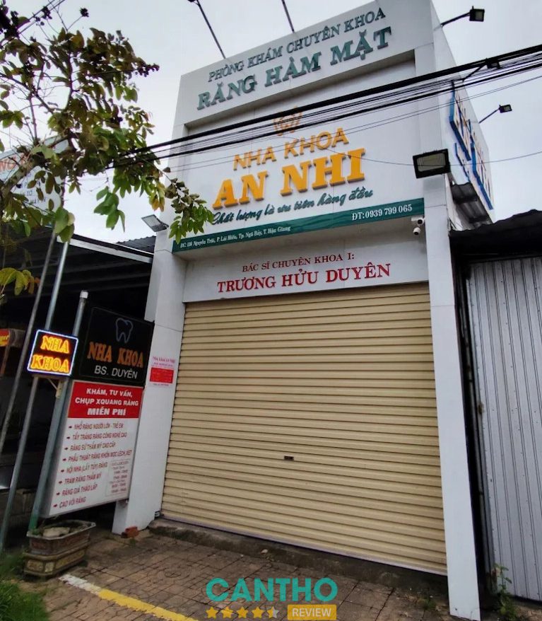 Nha Khoa An Nhi niềng răng đẹp ở Ngã Bảy