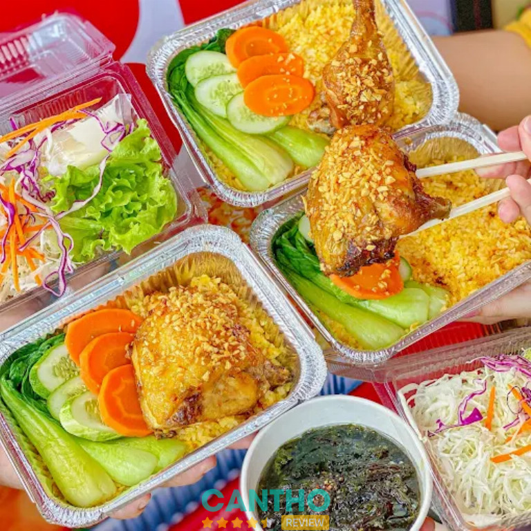 Quán ăn ngon Bình Thủy giá rẻ - Cơm gà Lê Trang