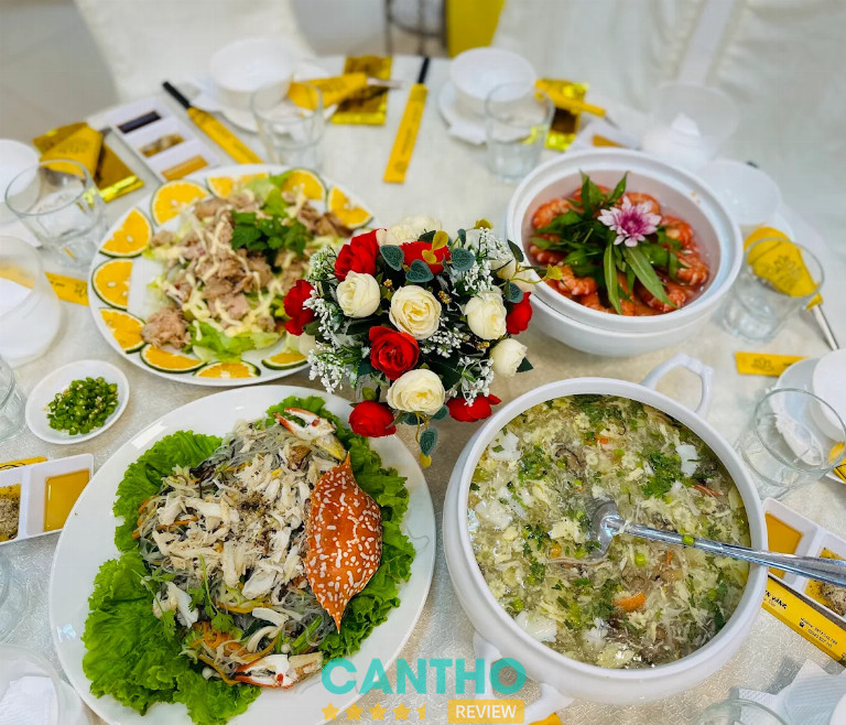 Quán ăn ngon tại Cái Khế - Nhà Hàng Sen Vàng