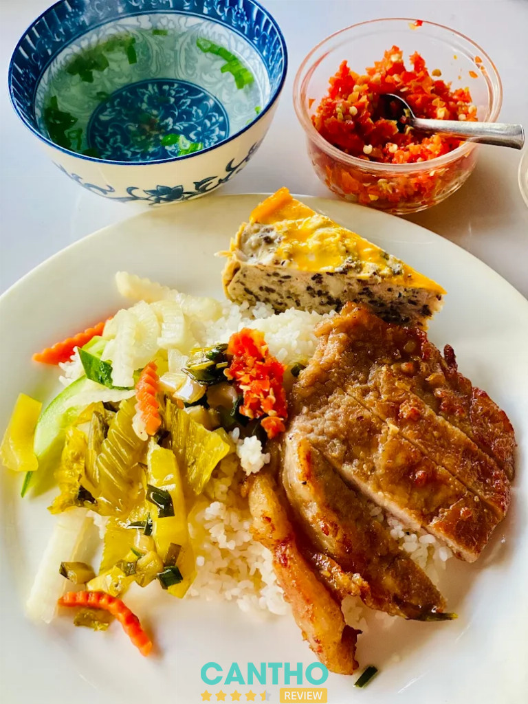 Quán ăn sáng ngon ở Cái Răng - Cơm Tấm Thu Nguyệt