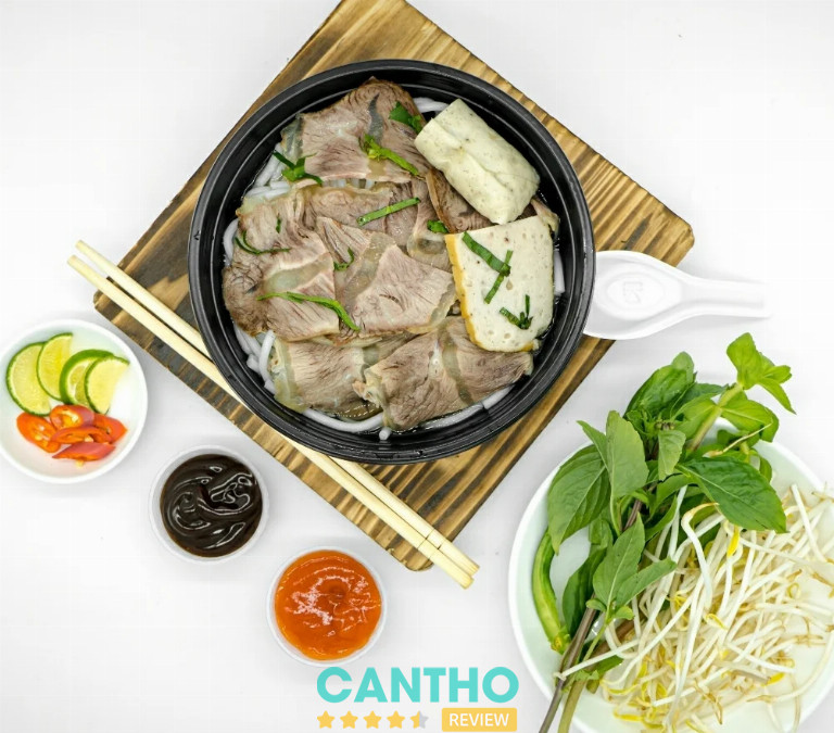 quán ăn sáng ở Cái Răng - Phở 586