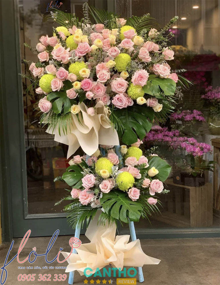 Shop hoa chúc mừng khai trương FLoLi Sóc Trăng