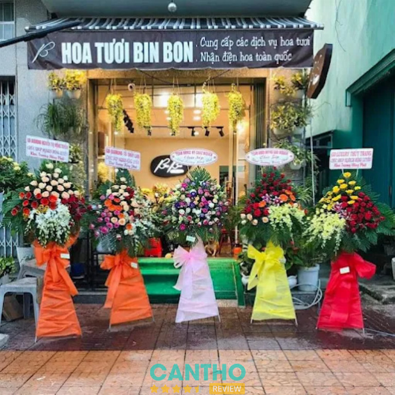 Shop hoa tươi BinBon ở Vị Thanh 