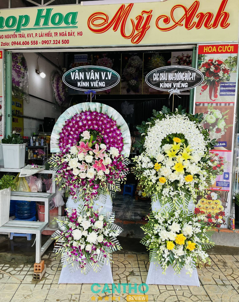 Shop hoa viếng chia buồn ở Ngã Bảy giá rẻ