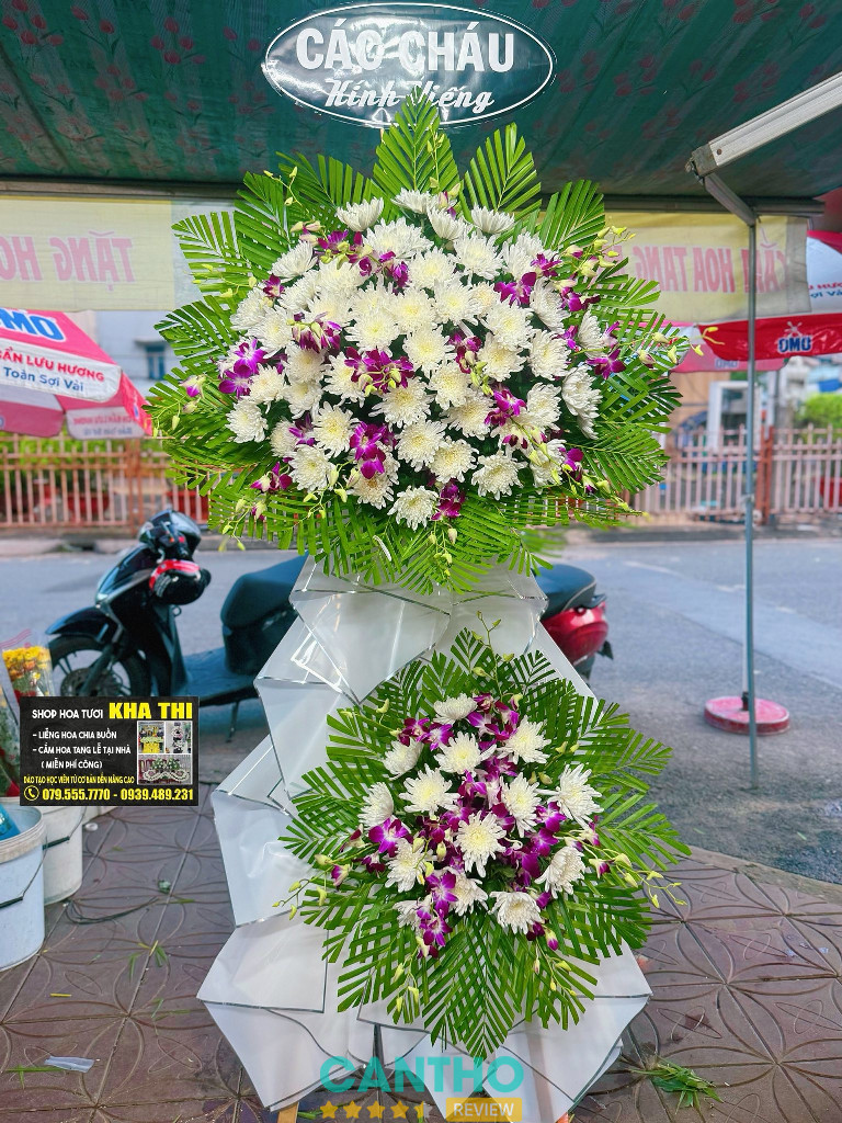 Shop hoa viếng chia buồn ở Ngã Bảy giao tận nơi