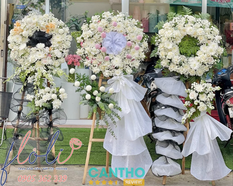 Shop hoa viếng chia buồn ở Ngã Bảy