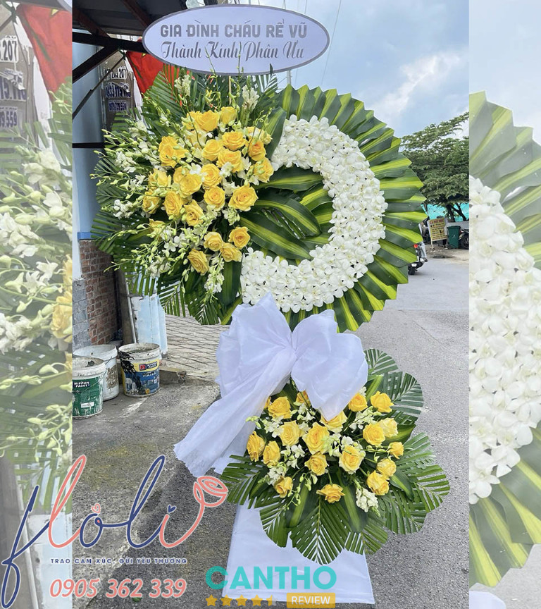  Shop bán kệ hoa viếng chia buồn ở Sóc Trăng - FLoLi 