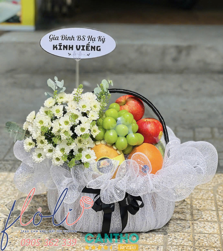 Shop hoa viếng chia buồn giá rẻ ở Vị Thanh