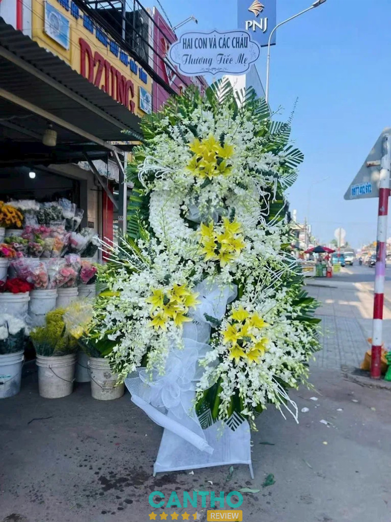 Shop hoa viếng chia buồn đẹp ở Vị Thanh - An Phương