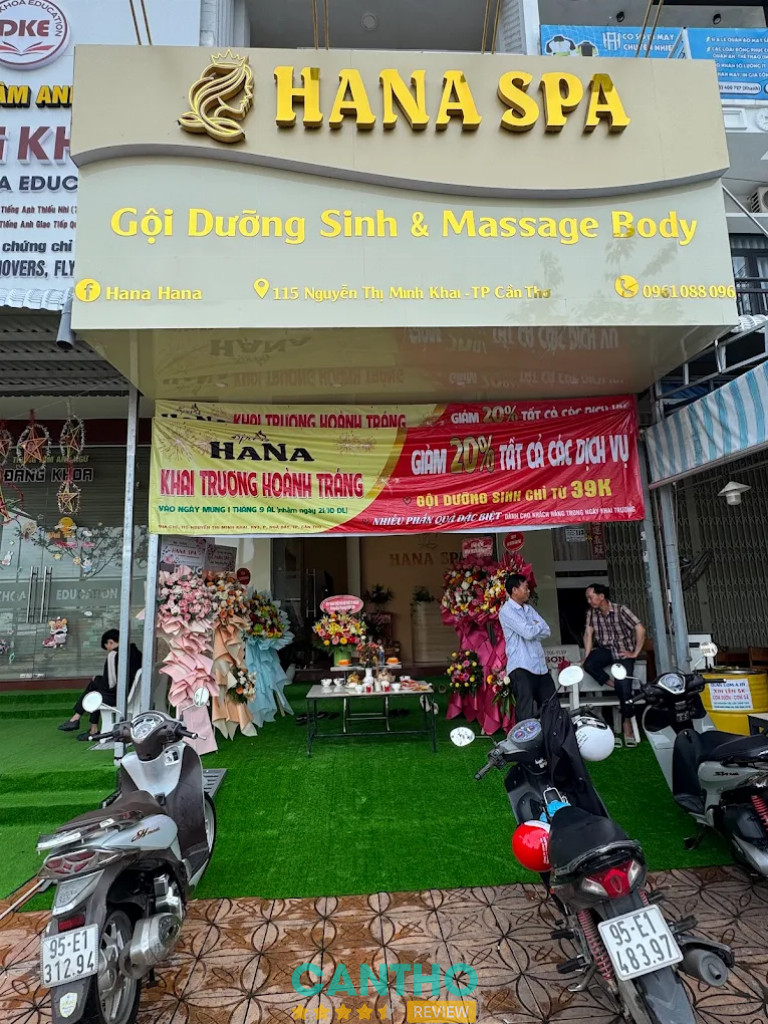 Hana Spa massage body trị liệu Ngã Bảy