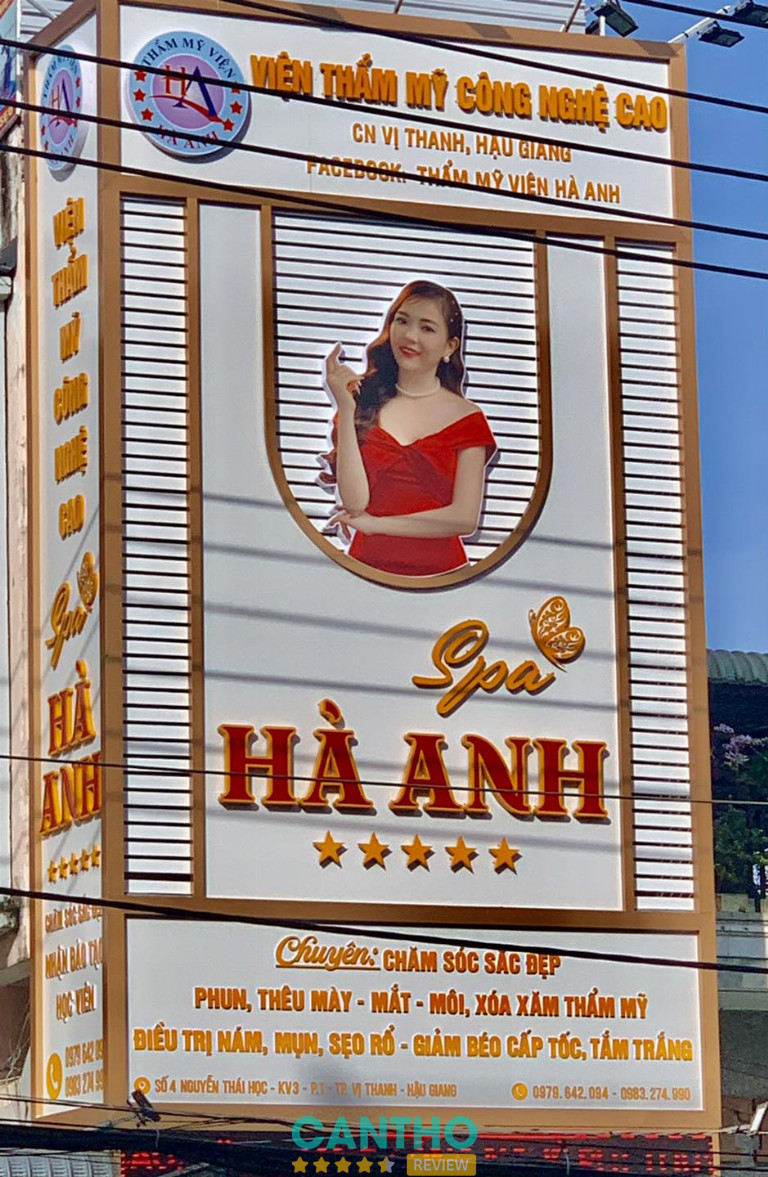 Thẩm mỹ viện ở Vị Thanh - Hà Anh