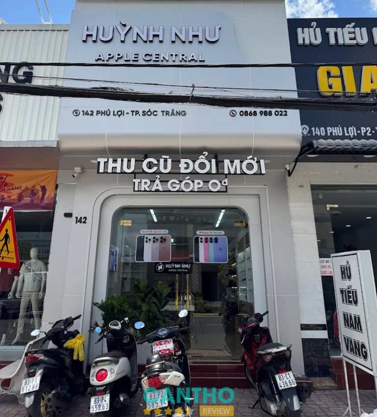 cửa hàng Iphone chính hãng ở Sóc Trăng