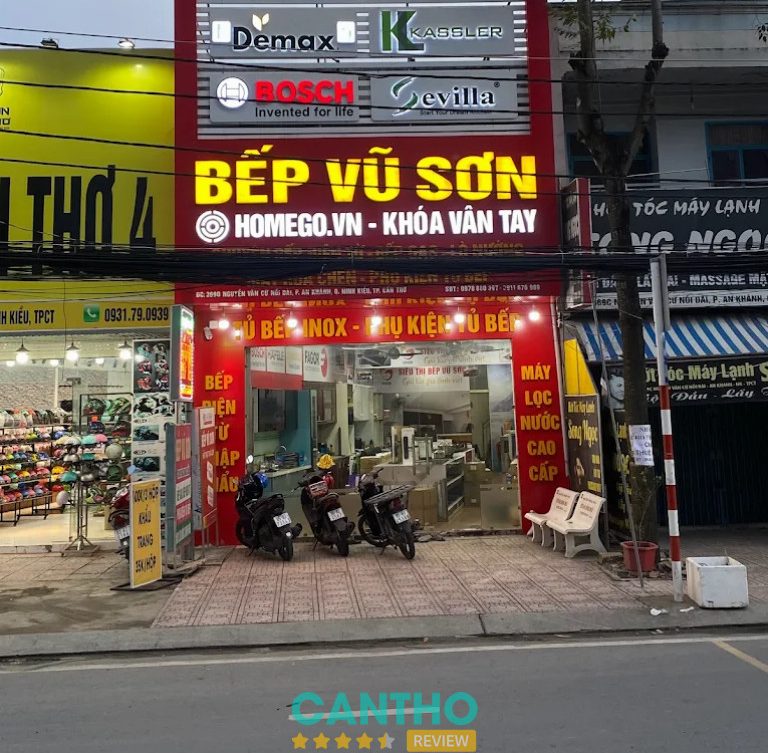 Cửa hàng tủ bếp tại Cần Thơ uy tín