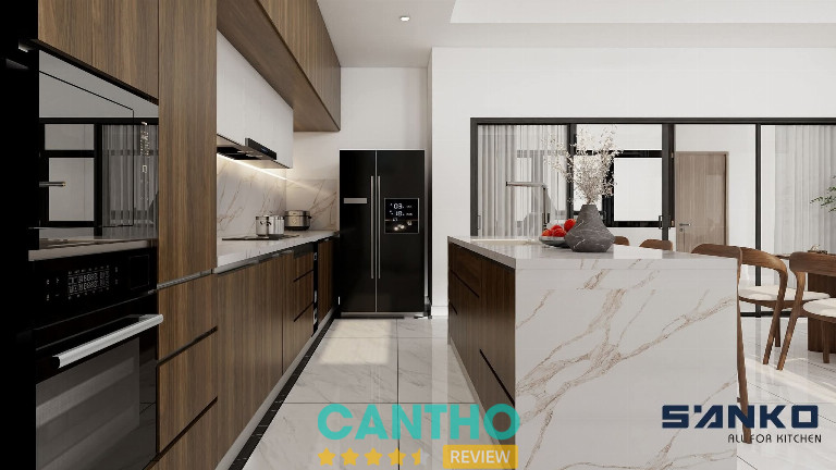 Sanko là Cửa hàng tủ bếp ở Cần Thơ chất lượng