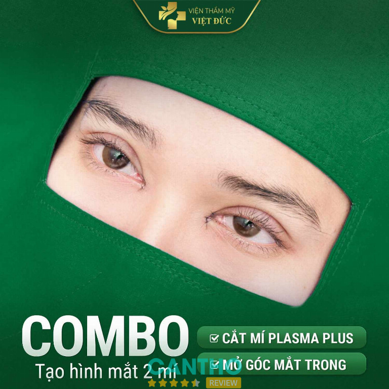 Phòng khám Chuyên Khoa Thẩm Mỹ Việt Đức cắt mí mắt đẹp ở Cần Thơ