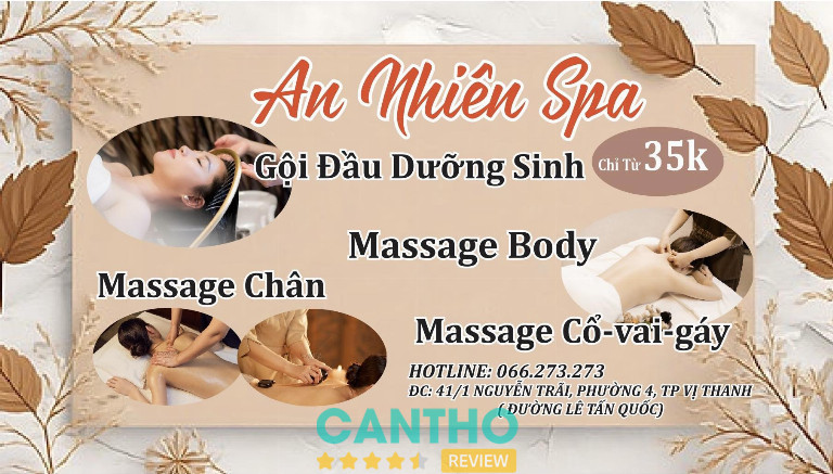 An Nhiên Spa massage body trị liệu ở Vị Thanh