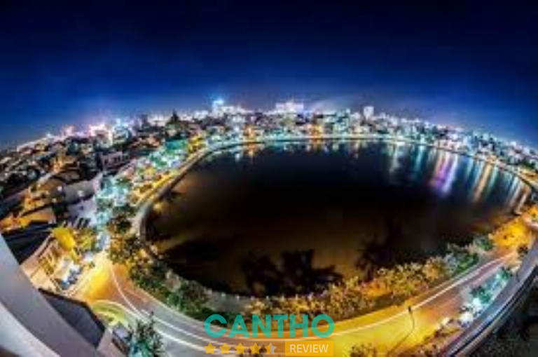 Hồ Xáng Thổi về đêm