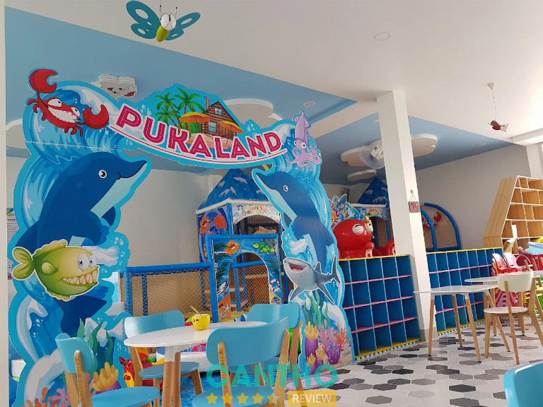 Khu vui chơi trẻ em ở Cần Thơ Puka Coffee & Tea