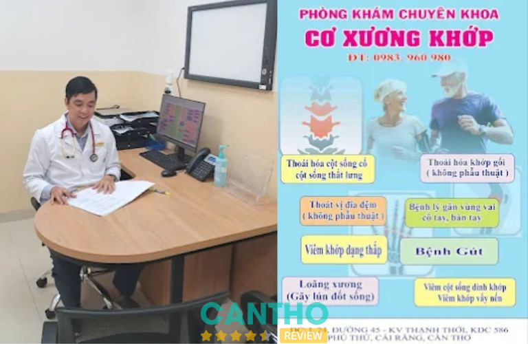 Phòng khám chuyên khoa Cơ Xương Khớp Cần Thơ BS Nguyễn Tuấn Anh