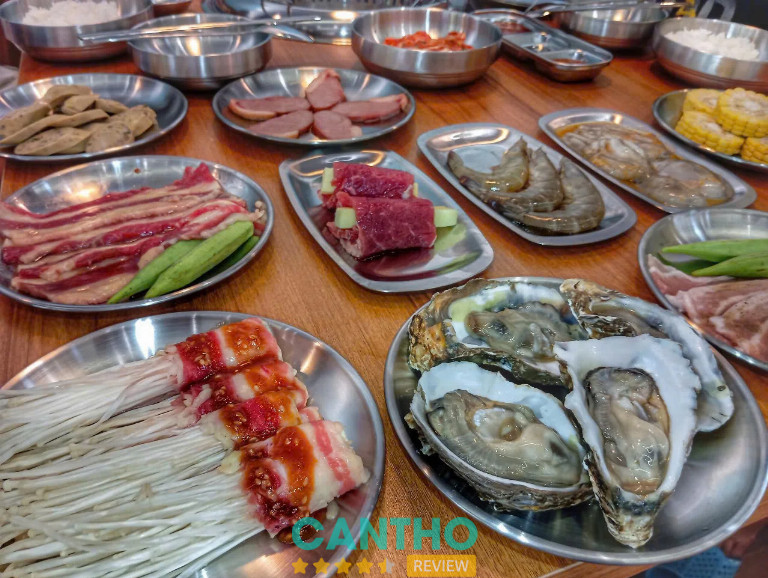 Quán buffet Hậu Giang