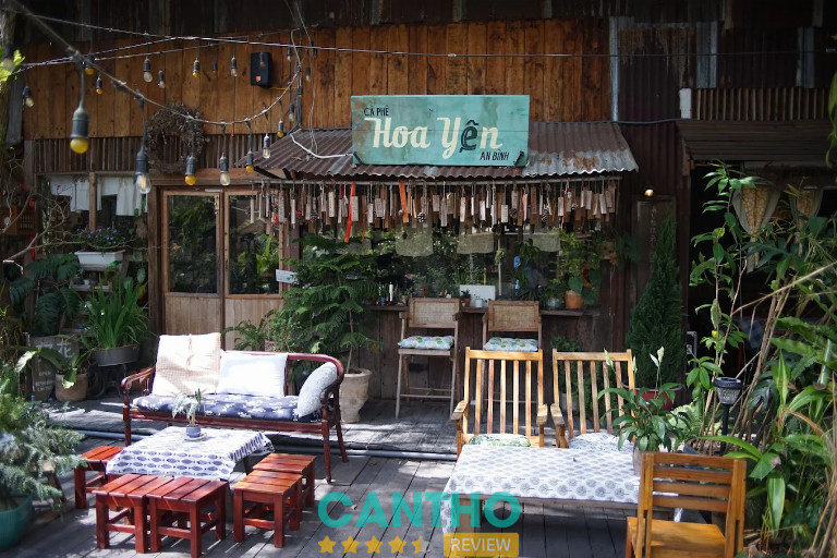 Quán cafe phong cách Đà Lạt đẹp ở Cần Thơ