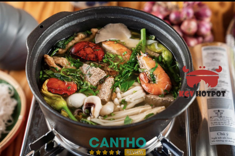 Quán lẩu cua đồng ở Cần Thơ - GV Hotpot