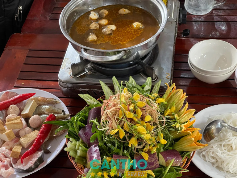 Quán lẩu mắm ngon Cần Thơ