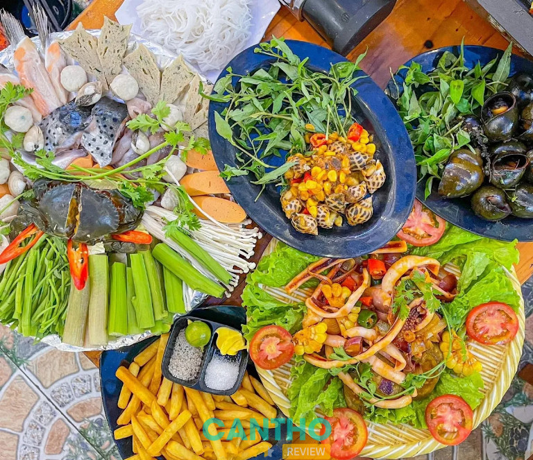 những quán ốc ngon ở Cần Thơ