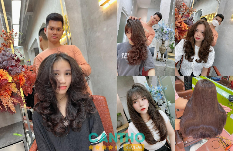 tiệm cắt tóc ở Ngã Bảy 