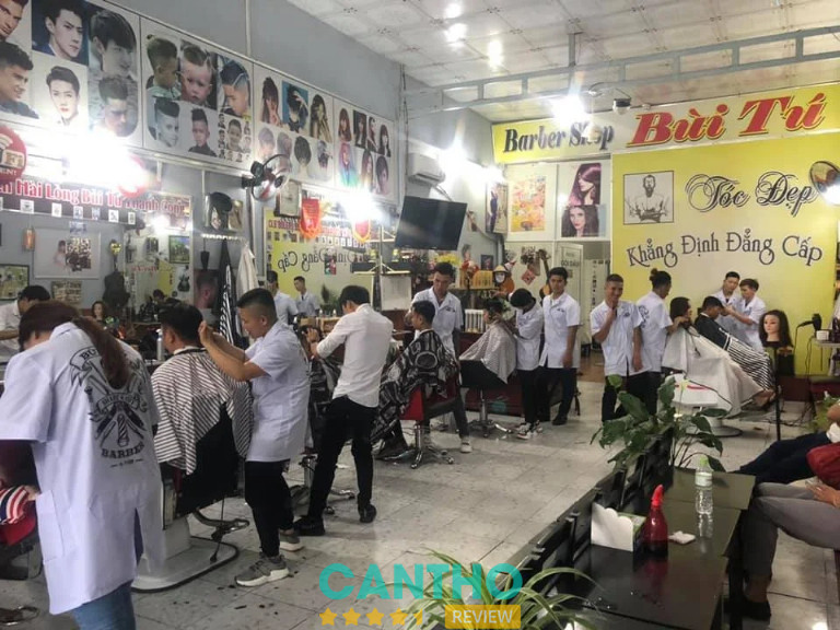 tiệm cắt tóc nam ở vị thanh
