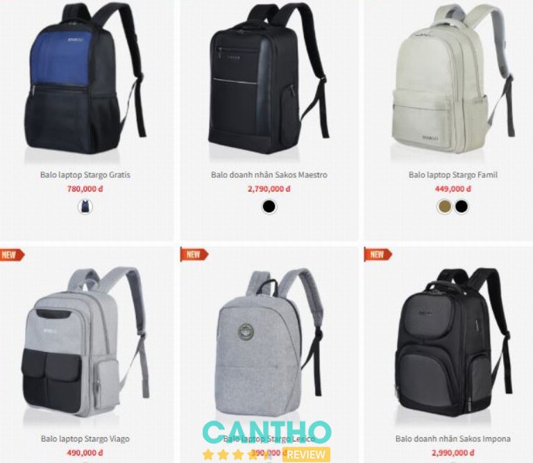 chỗ bán balo đẹp ở cần thơ