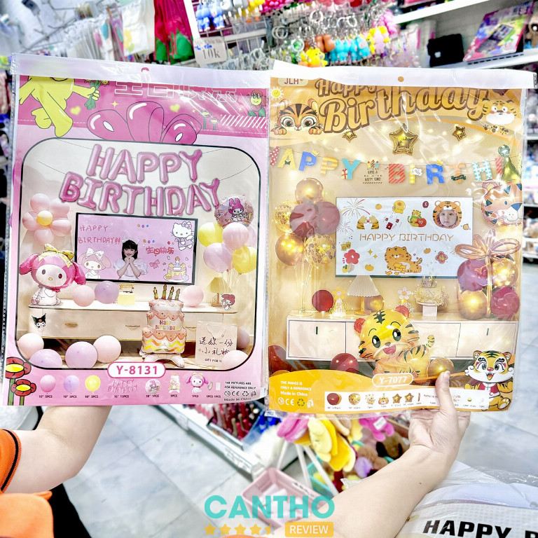 Shop bán phụ kiện trang trí sinh nhật ở Cần Thơ Shopi