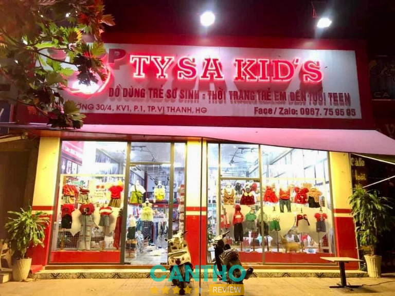 Tysa Kids cửa hàng chuyên đồ mẹ và bé ở Vị Thanh